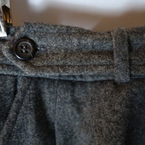 Vintage 1980s Ralph Lauren Thick Wool Maxi Skirt w/ Pockets, Size 10 - Picture 6 of 10